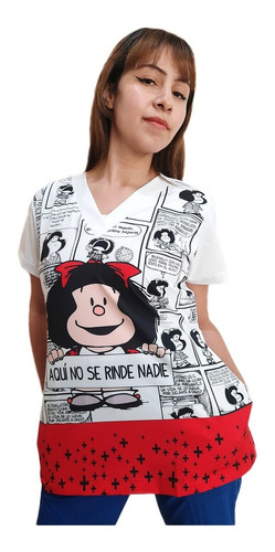 Filipina Medica Quirurgica Dama Figuras Mafalda Antifluido 