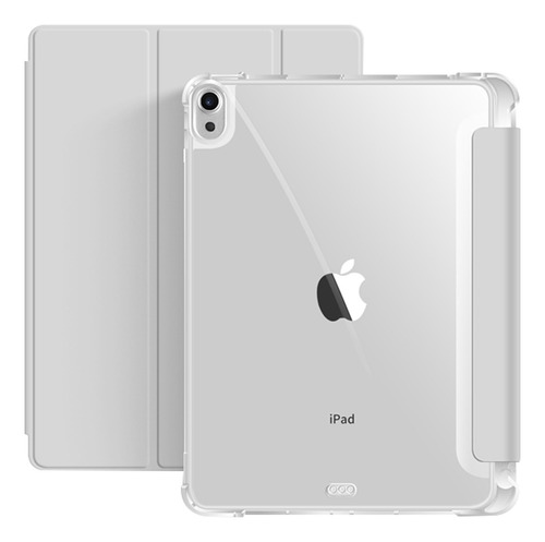 Capa iPad Air 4a 10.9 Wb - Auto Hibernação Antichoque Cinza