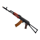 Rifle Aeg Lcks 74 Full Metal E Madeira Lct Airsoft