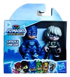 Figuras Catboy & Luna Girl Pj Mask Power Heroes Hasbro