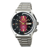 Reloj Hombre Orient Ra-aa0b02r Automátic Pulso Plateado Just