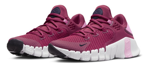 Tenis Entrenamiento Para Mujer Nike Free Metcon 4 Rosa 