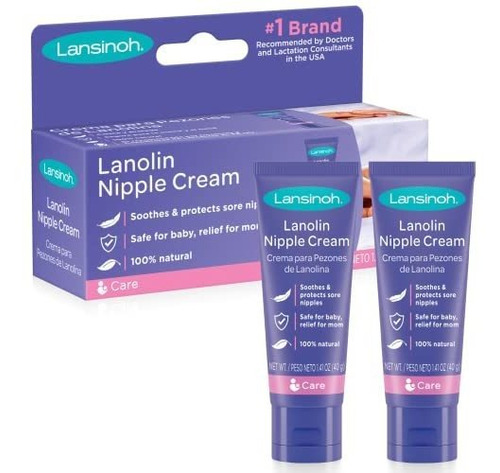 Lansinoh Lanolin Nipple Cream Para Lactancia Materna, 2.82 O