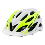 Capacete De Ciclismo Absolute Wild Cor Branco/amarelo Tamanho M/g