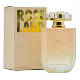 Perfume Rose Land Deo Colônia 100ml J.k Paris Feminino Compatível Com 212 Vip Rosé