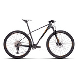 Bicicleta Sense Impact Carbon Pro Shimano Deore 12v Rockshox Cor Cinza/dourado