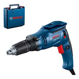 Atornillador Drywall Bosch Gtb 650 1/4 650w Color Azul