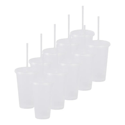100 Vasos Reusables 16 Oz Para Recuerdo De Primera Comunión Color Transparente | Meses sin interés