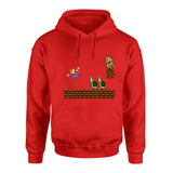 Buzo Hoodie Bros Juegos Arcade Retro Mario R6