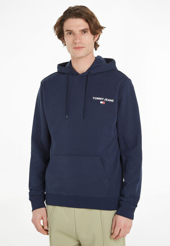 Polerón Hoodie Logo Gráfico Azul Tommy Hilfiger