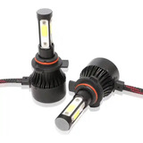 Kits De Led Foco Faro 4 Lados Potente Auto Moto 16,000lm