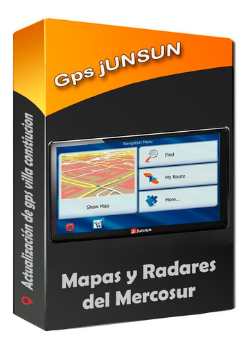 Actualizacion Gps Junsun D100 Igo Mapas Mercosur