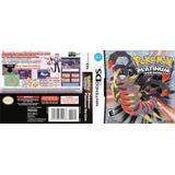 Jogo Midia Fisica Pokemon Platinum Version Para Nintendo Ds