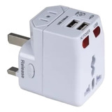 Adaptador Enchufe Universal De Viajero Internacional