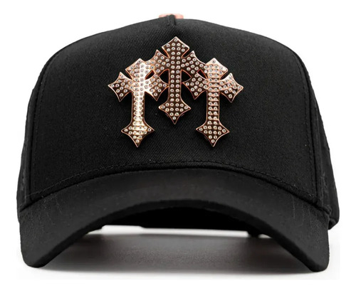 2026 Sombreros Gorra Barbas Chrome I Dorado Negro\u002Fcalidad G5 | Meses sin interés