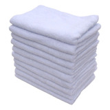 Toalla Peluquería 100% Algodón 75x55 Cm Blanco Pack X10