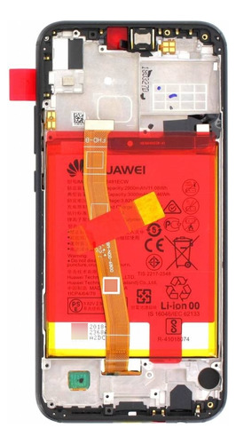 Pantalla Display Compatible Huawei P20 Lite Con Chasis Pila