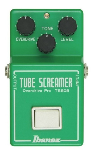 Pedal De Efecto Ibanez Tube Screamer Ts808 Overdrive Cuo