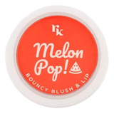 Blush - Ruby Kisses - Melon Pop - Kiss New York Tom Da Maquiagem Red