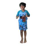 Pijama Infantil Masculino Curto Scooby Doo (1 Unidade)