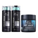 Truss Equilibrium - Kit Shampoo + Condicionador + Net Mask