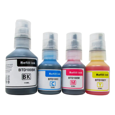 Kit 4 Botes De Tinta Para Bt D100 Compatible Con 530 730 930 | Meses sin interés