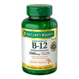 Natures Bounty Vitamina B12 2500mcg Energía. 300 Tabletas.