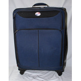 Valija Mediana American Tourister Azul Semirígida