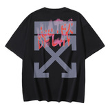  Playera Off White Graffiti Water