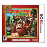 Jogo Donkey Kong Country Returns 3d Para Nintendo 3ds