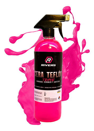 Teflon Alto Brillo Revive Pintura En Tu Auto Repele Polvo 