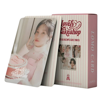 55 Photocards I-dle - Seasons Greeting 2025 Lovely Bakeshop Gi-dle Season Greeting 2025 | Meses sin interés