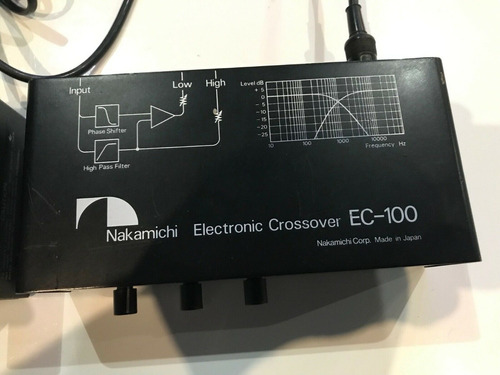 Divisor De Frequência Profissional Nakamichi  Ec-100 Ps-100