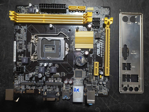 Placa Mãe: Asus H81m- Cs/br + Espelho - 80% De Desconto