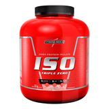 Whey Protein Isolado 1,8kg Iso Triple Zero Integral Médica Sabor Morango