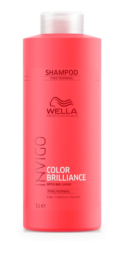 Shampoo Color Brilliance Invigo X 1000 Ml Wella