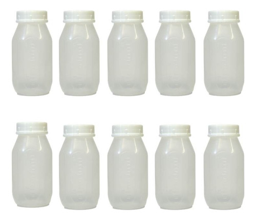 Pack 10 Unidades Contenedores De Leche Materna -libre De Bpa