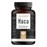 Cápsulas Orgánicas De Raíz De Maca Negra De Balincer, Unisex