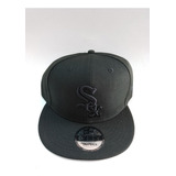 Gorra White Sox Negra/negra Snapback 9fifty