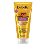 Dabelle Óleo Creme Leave-in Liso Arrasador Pré Shampoo Umectação Antifrizz Protetor Térmico Pós Progressiva Alisados Desembaraço Tratamento Defrizante Hidratação Capilar Brilho Maciez 190ml