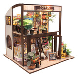 Cutebee Diy Casa Miniatura Diorama Madera Kit De Dollhouse M