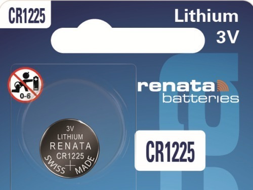 Batería Pila Cr1225 Renata Original Litio, 3v, X1 Unidad