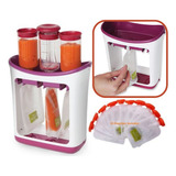 Procesador De Papilla Squeeze Station+10 Bolsas Reutilizable