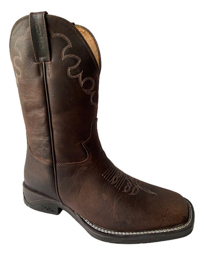 Bota Masculina Texana Jácomo Café 2341/fxd Solado Jump 