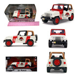 Jeep Wrangler Mundo Jurásico, Escala 1:32, Metal , 13ccms