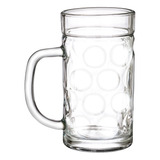 Set 2 Tarros Cervecero Babaria Mediano 550ml Vidrio Color Transparente