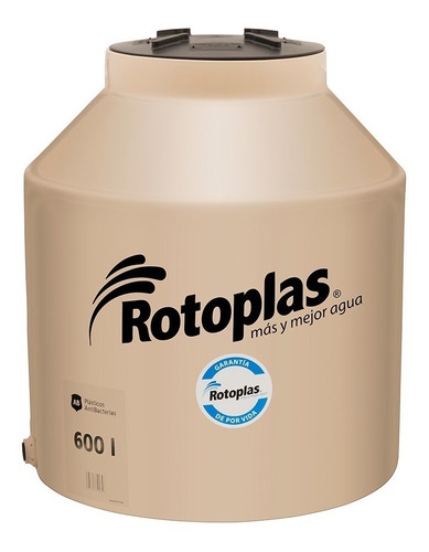 Tinaco Rotoplas Beige De 600 Litros Equipado