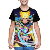 Camiseta/camisa Infantil Naruto Shippuden Anime - Personagem