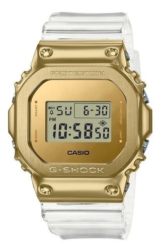 Reloj Casio Original G-shock Golden Para Hombre Time Square