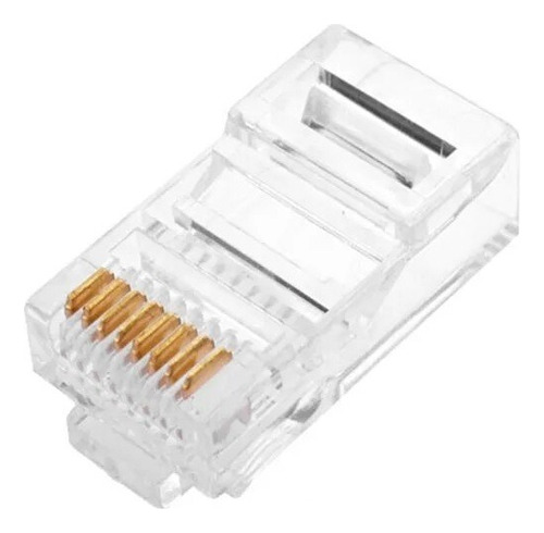 Pack 50 Pares (100 Unidades) Conector Rj45 Para Utp Cat6